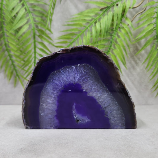 Agate Freeform 492g - Purple