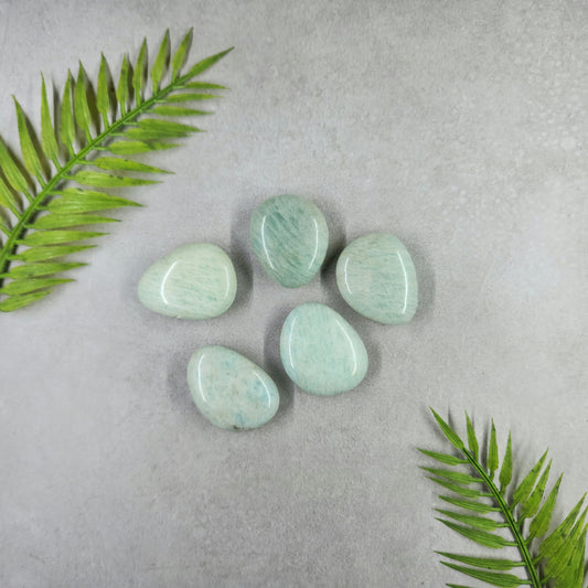Amazonite Flat Tumble
