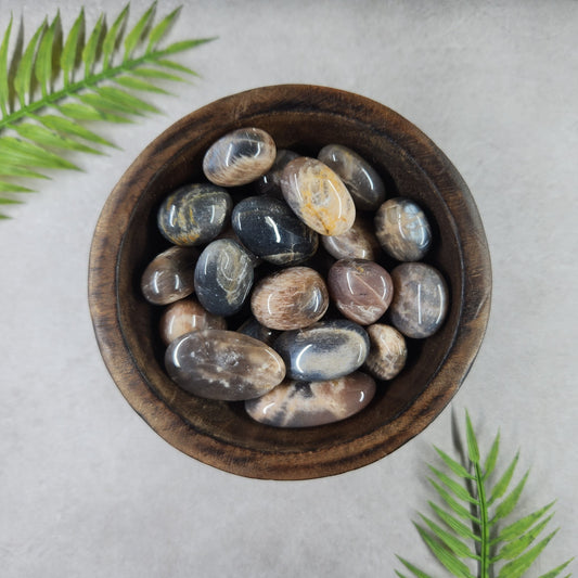 Black Moonstone Tumble