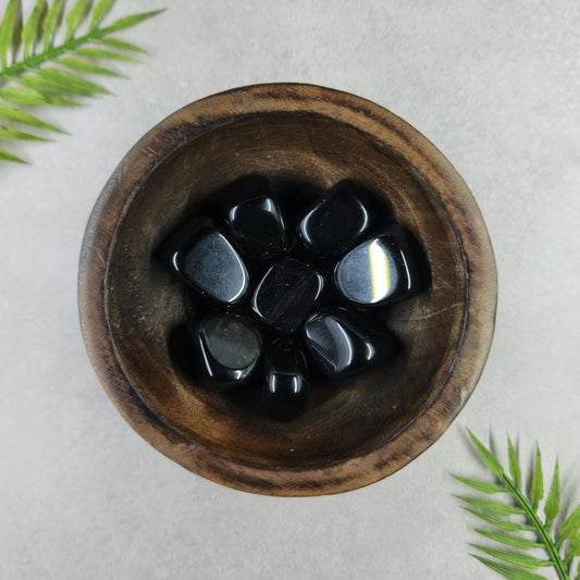 Black Obsidian Tumble