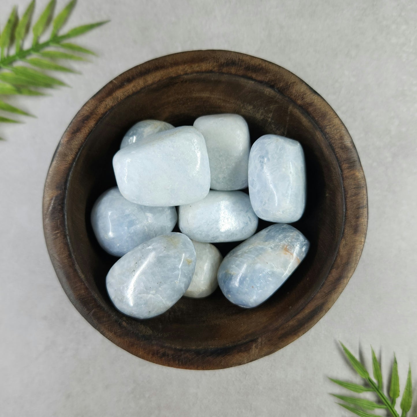 Blue Calcite Tumble