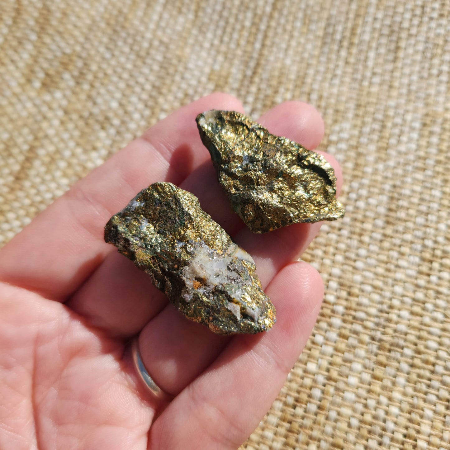 Chalcopyrite Rough - Golden