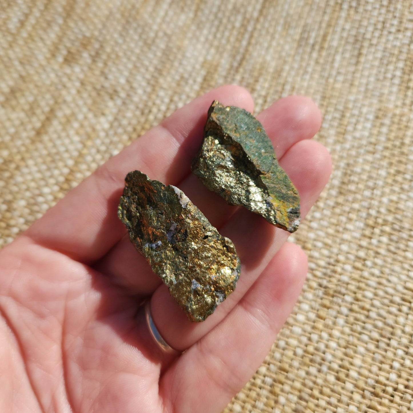 Chalcopyrite Rough - Golden