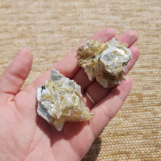 Golden Mica Cluster