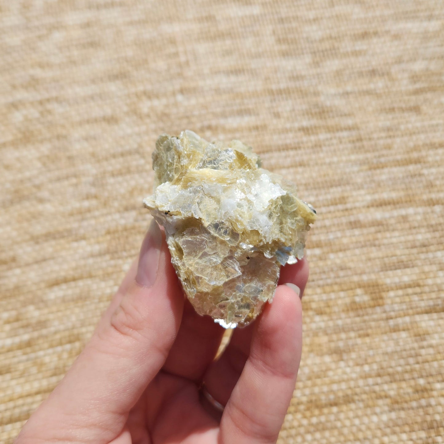 Golden Mica Cluster