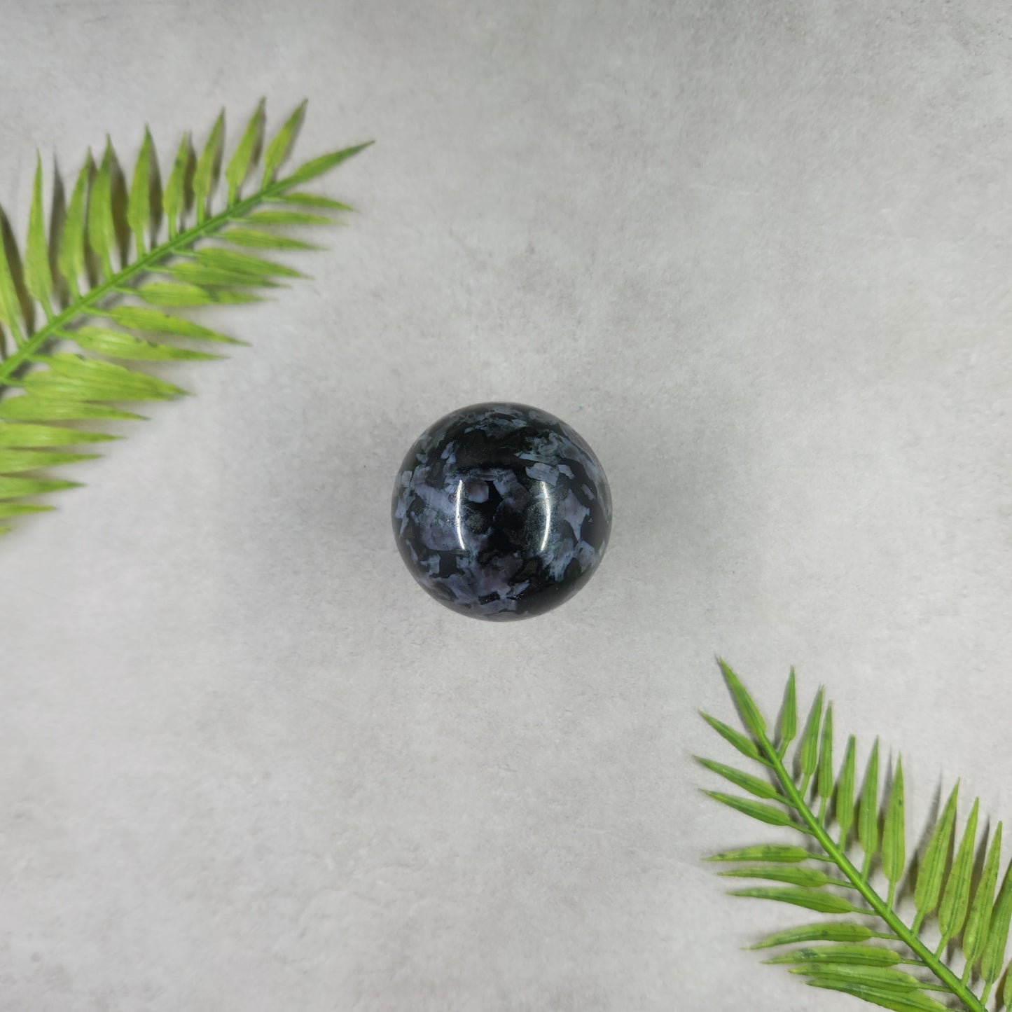 Indigo Gabbro Sphere 4cm
