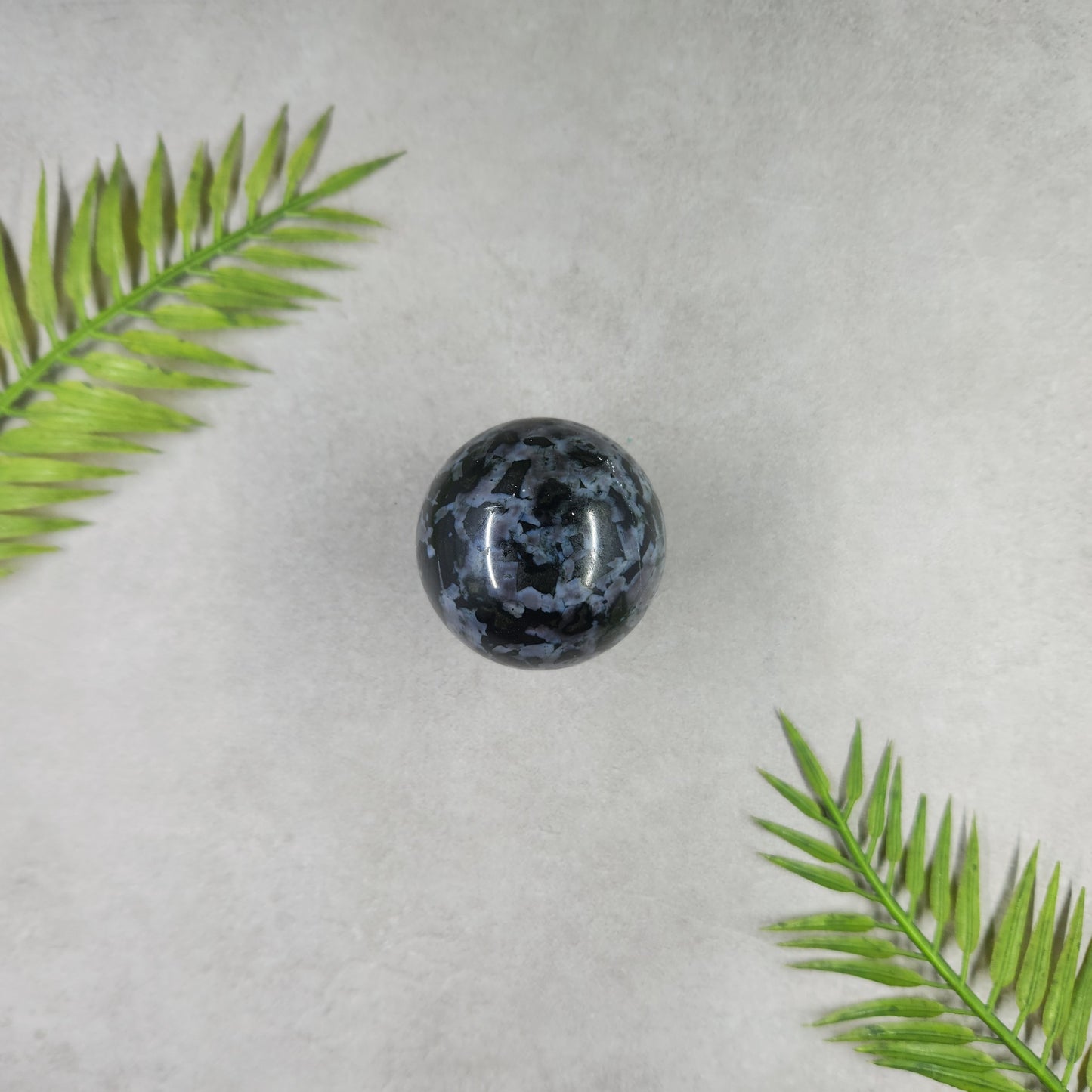Indigo Gabbro Sphere 4cm