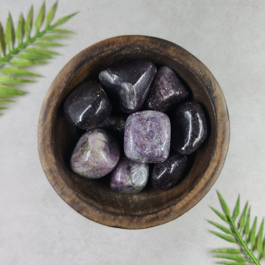 Lepidolite Tumble - Dark