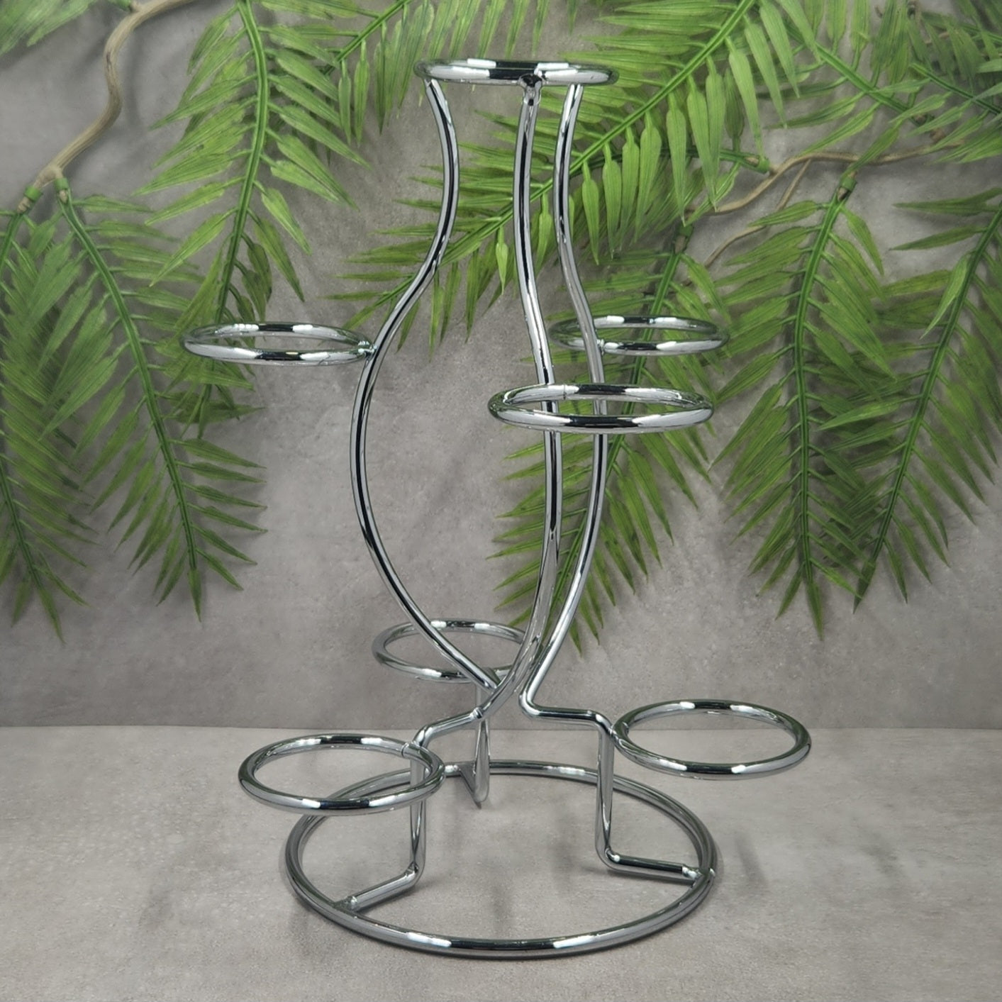 Metal 7 Sphere Stand