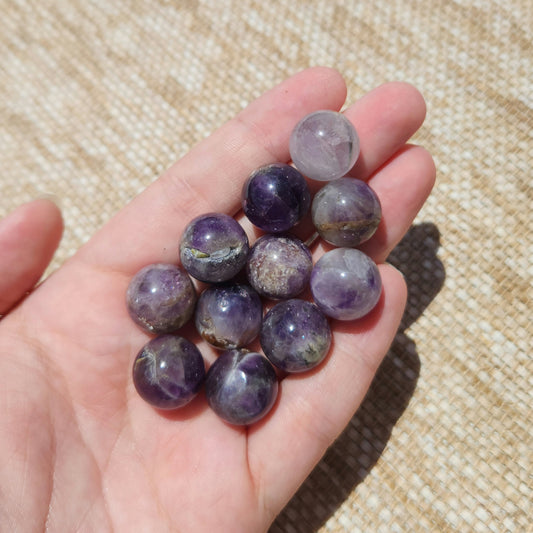 Mini Amethyst Sphere 1.5cm