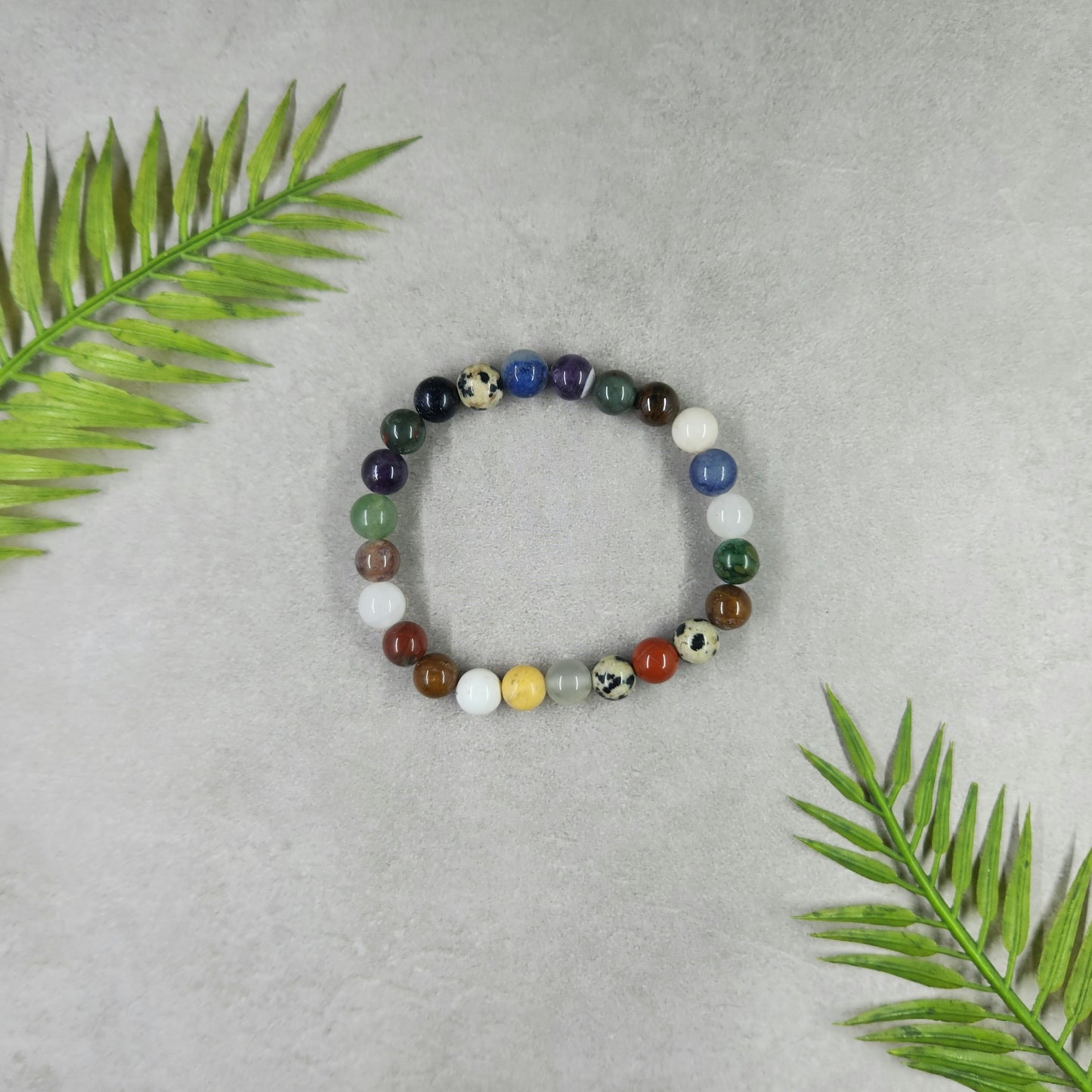 Mixed Stone Bracelet 8mm