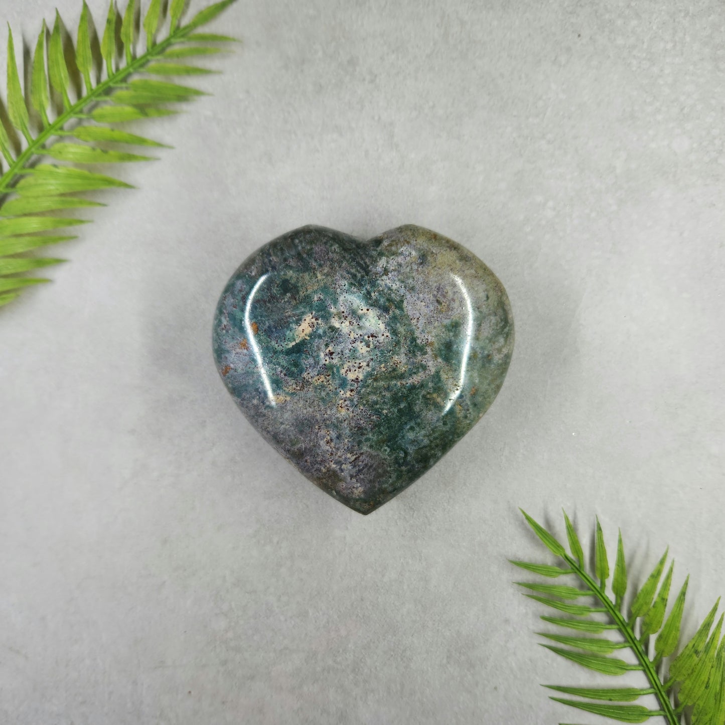 Ocean Jasper Heart 245g