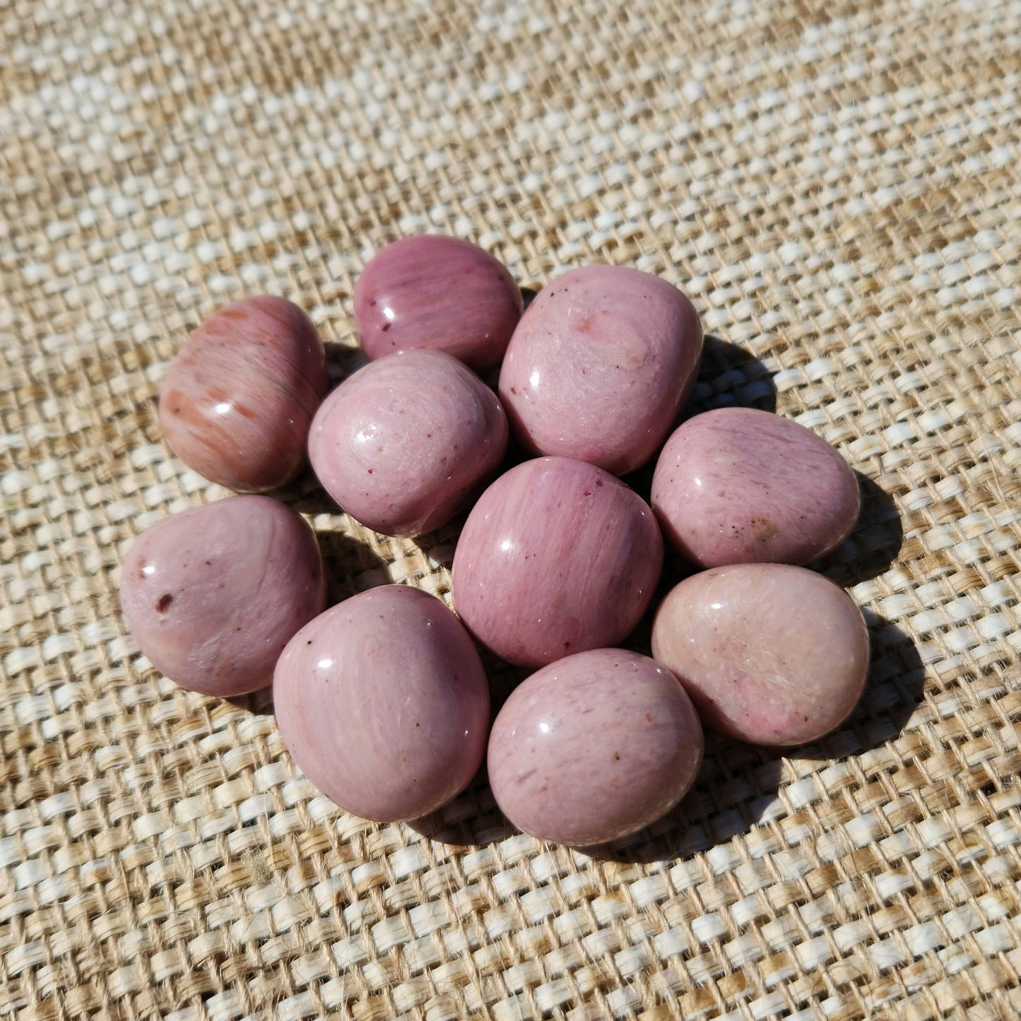 Pink Petrified Wood Tumble
