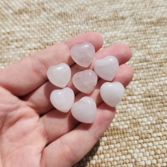 Rose Quartz Heart 1.5cm