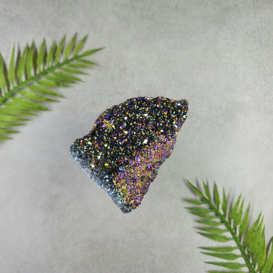 Titanium Aura Amethyst 283g