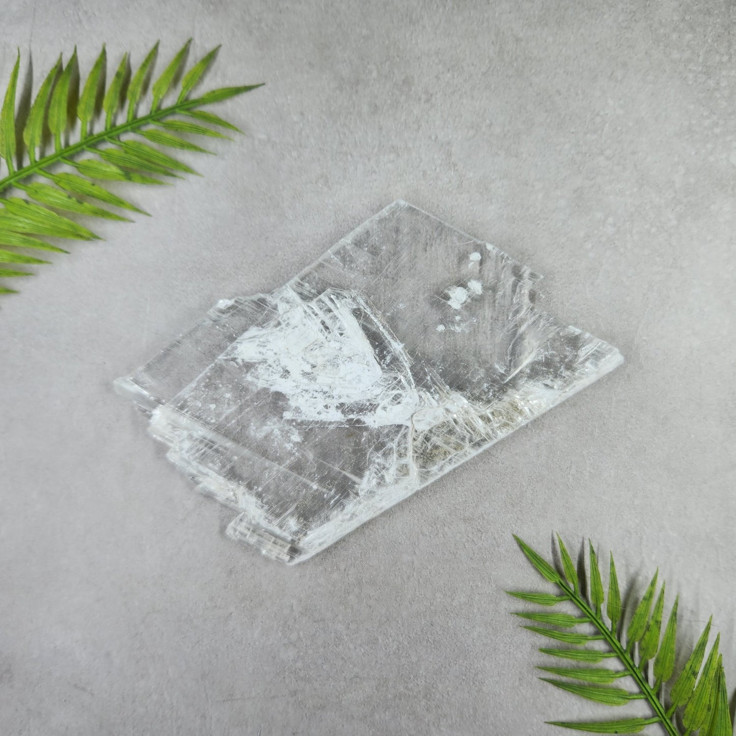 Selenite Slice - Transparent