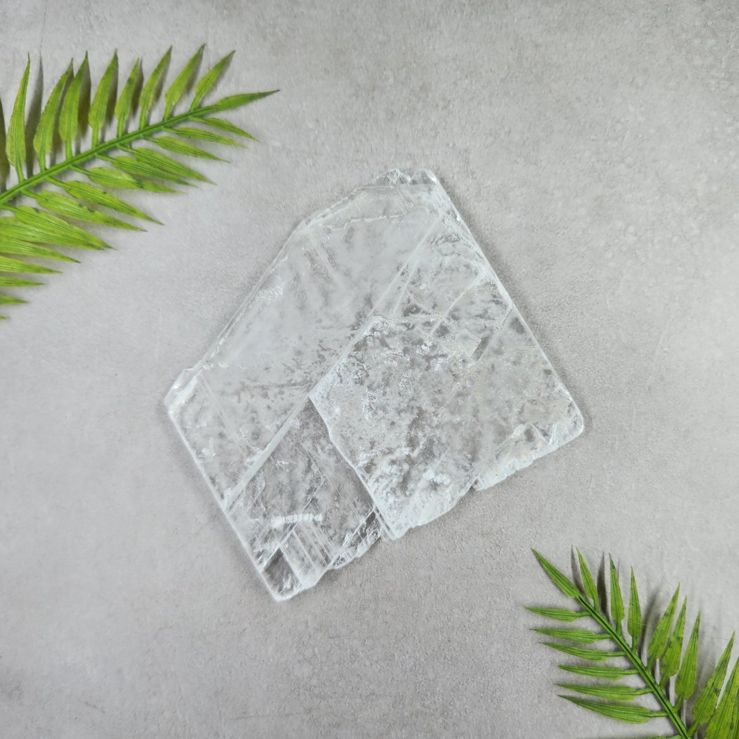 Selenite Slice - Transparent