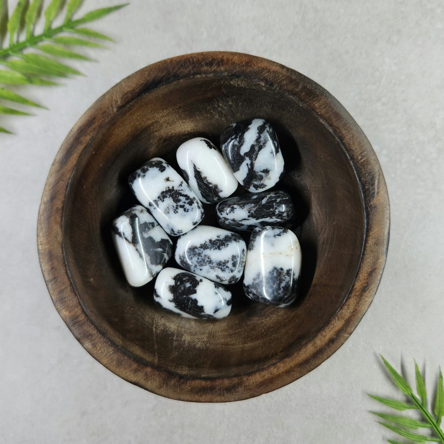 Zebra Marble Jasper Tumble
