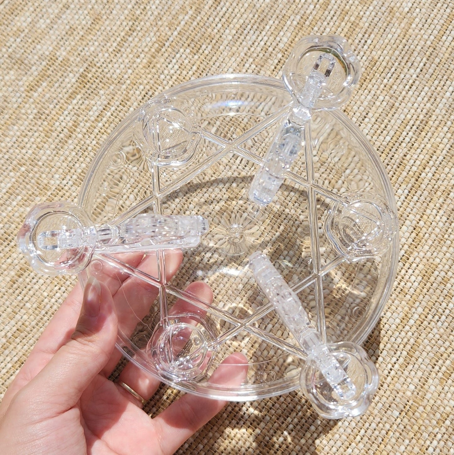 Acrylic 7 Sphere Holder