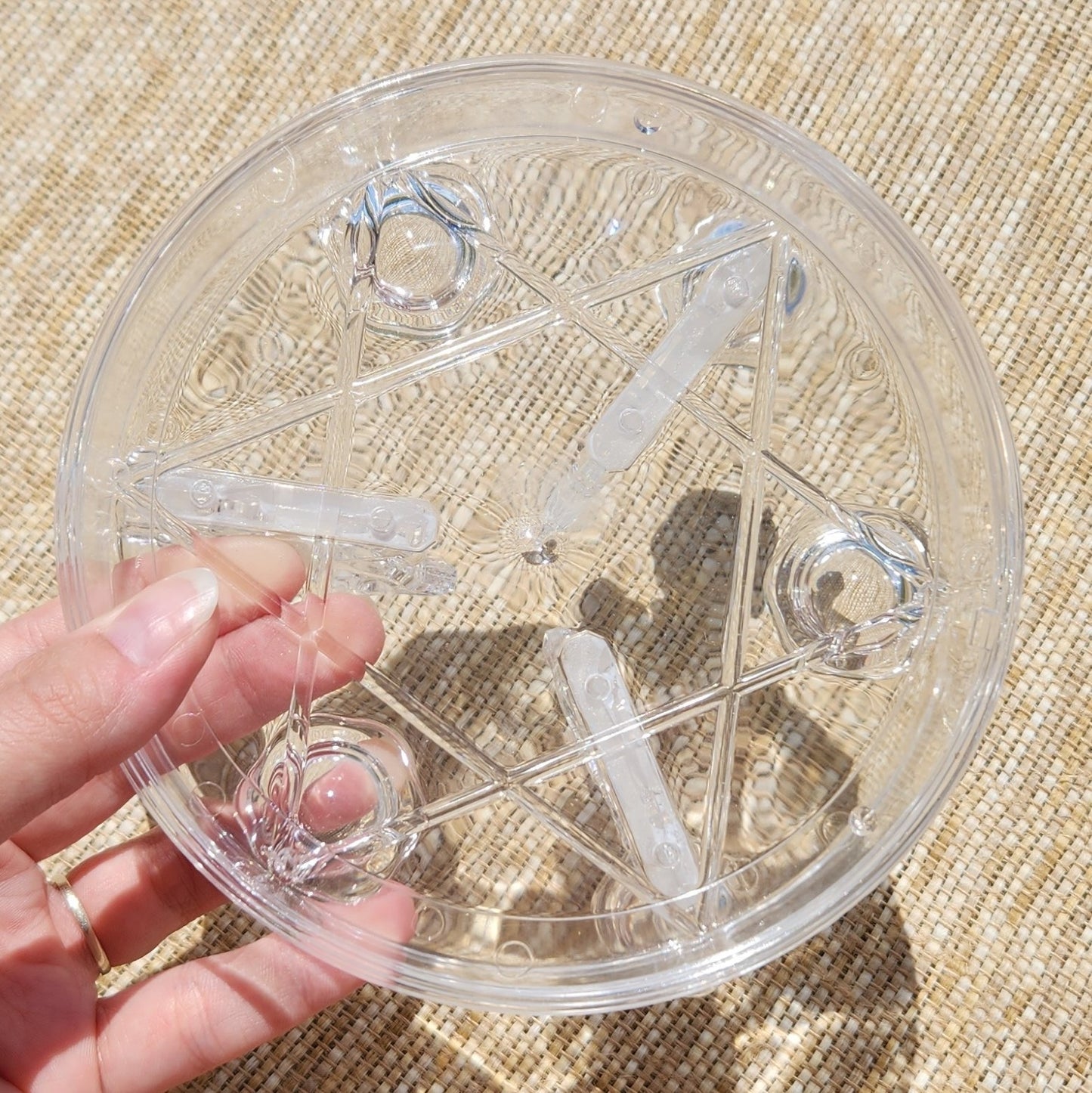Acrylic 7 Sphere Holder