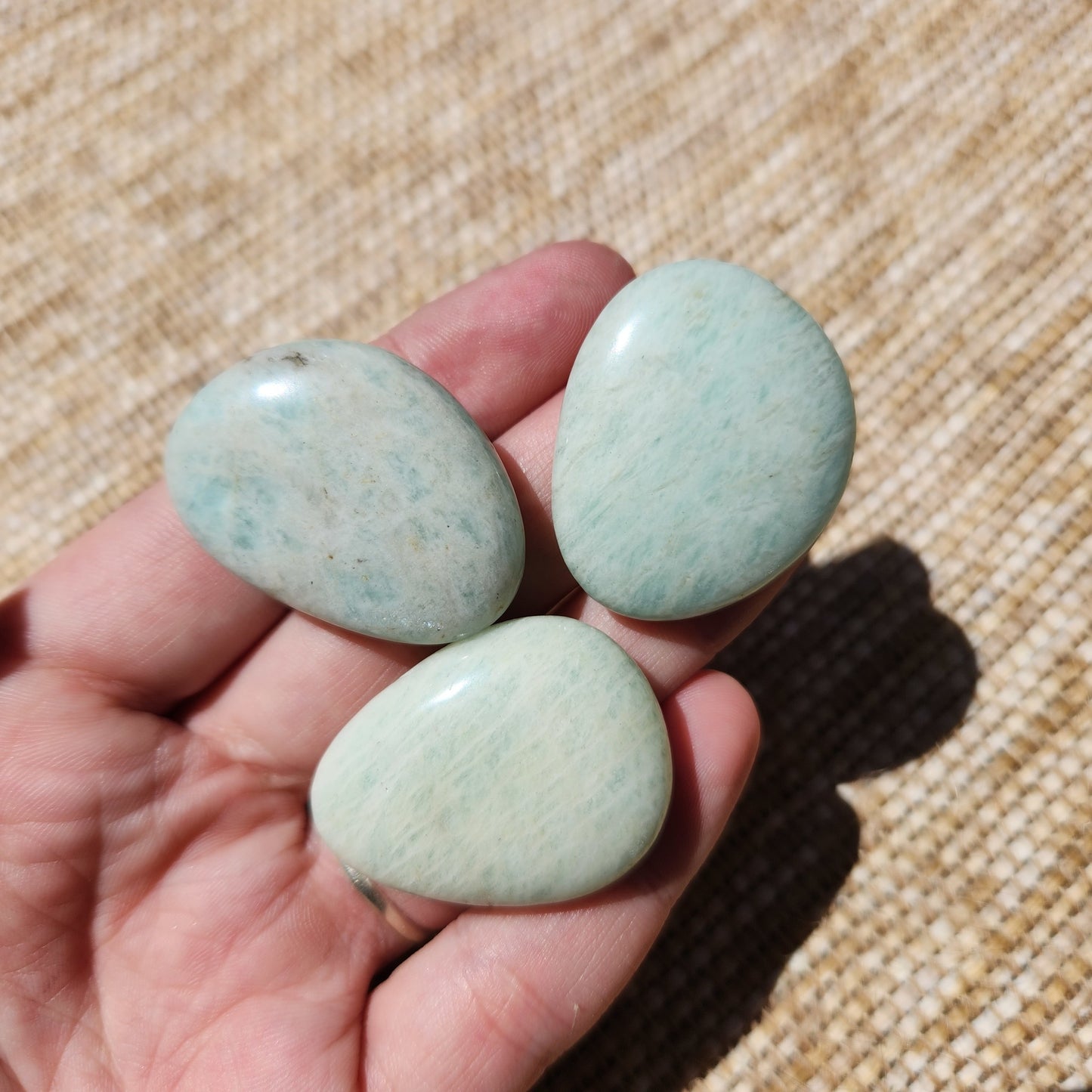 Amazonite Flat Tumble