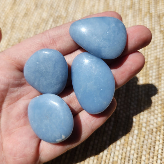 Angelite Flat Tumble