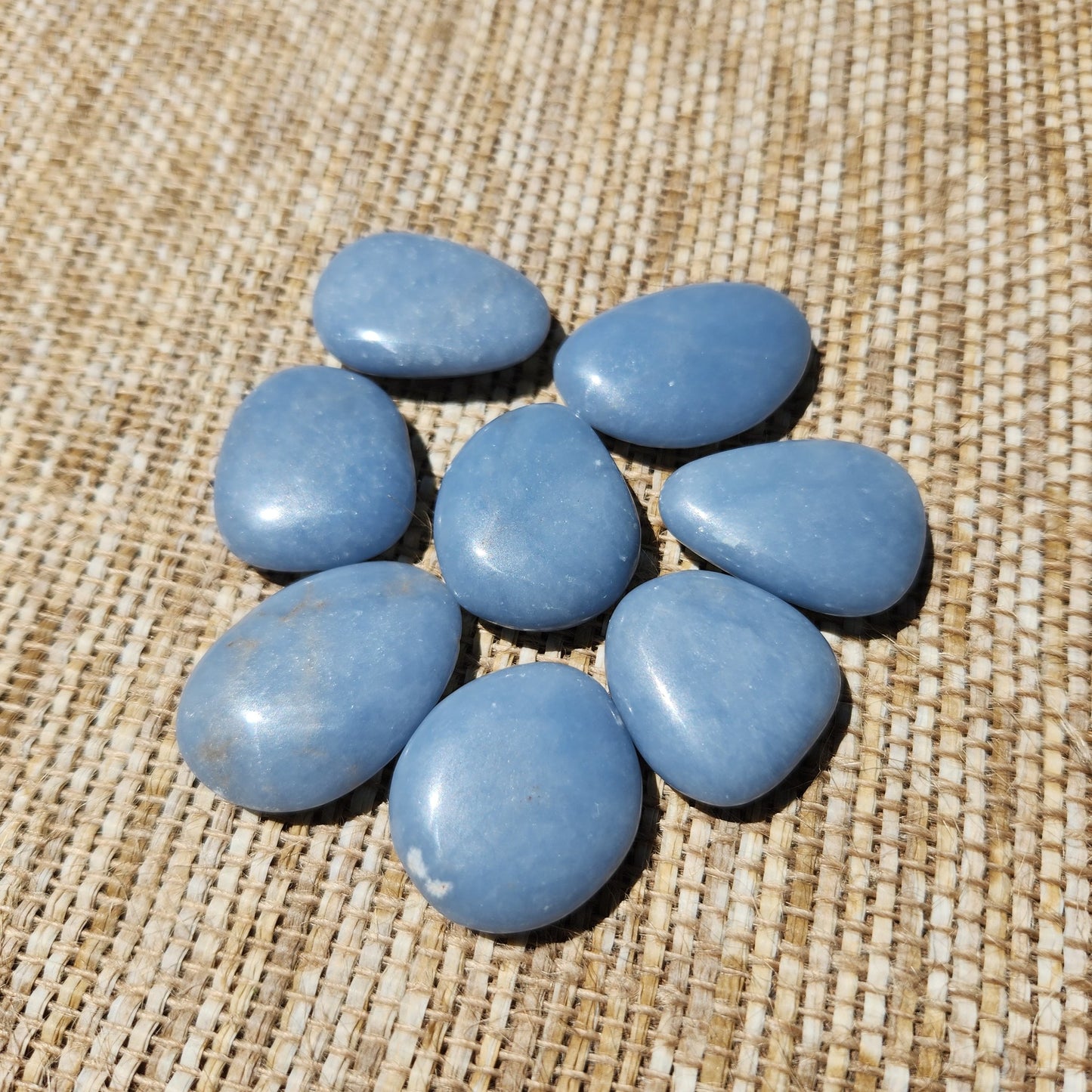Angelite Flat Tumble