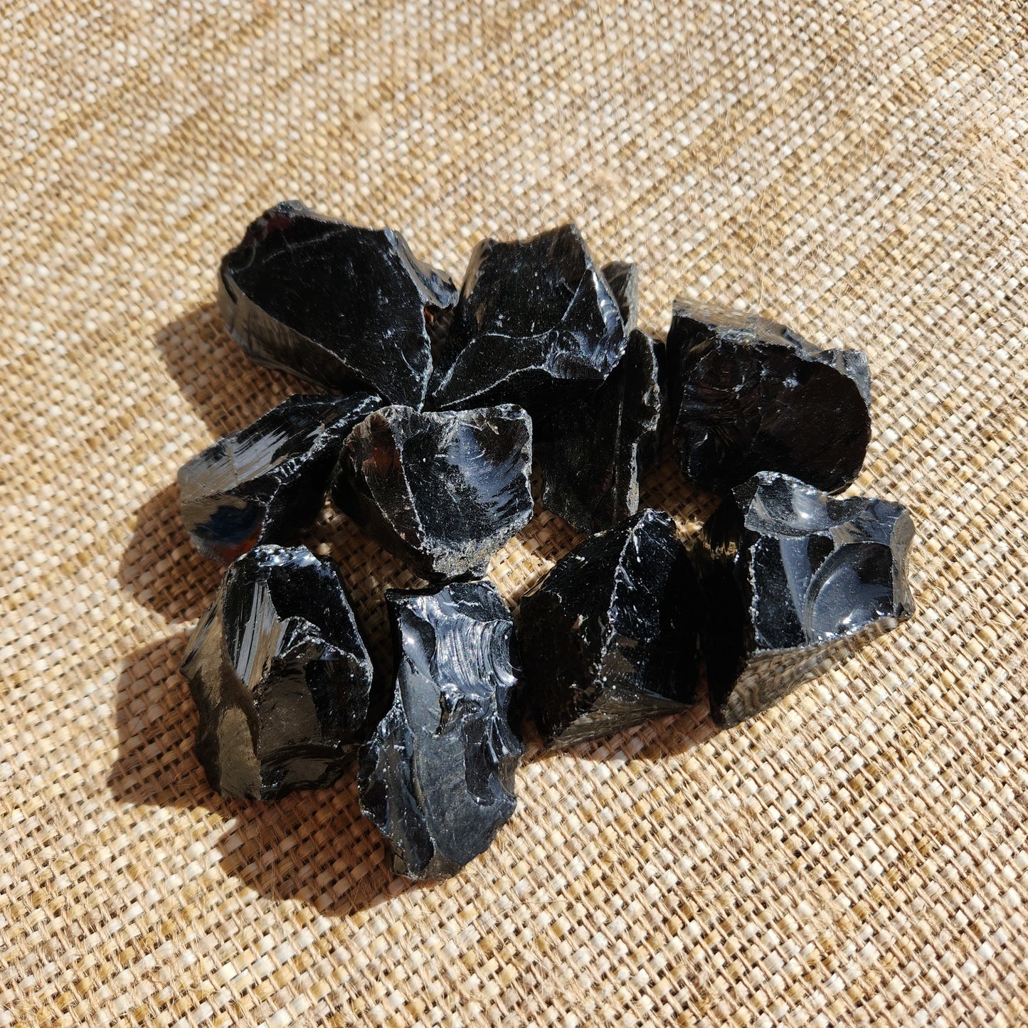 Black Obsidian Rough Small