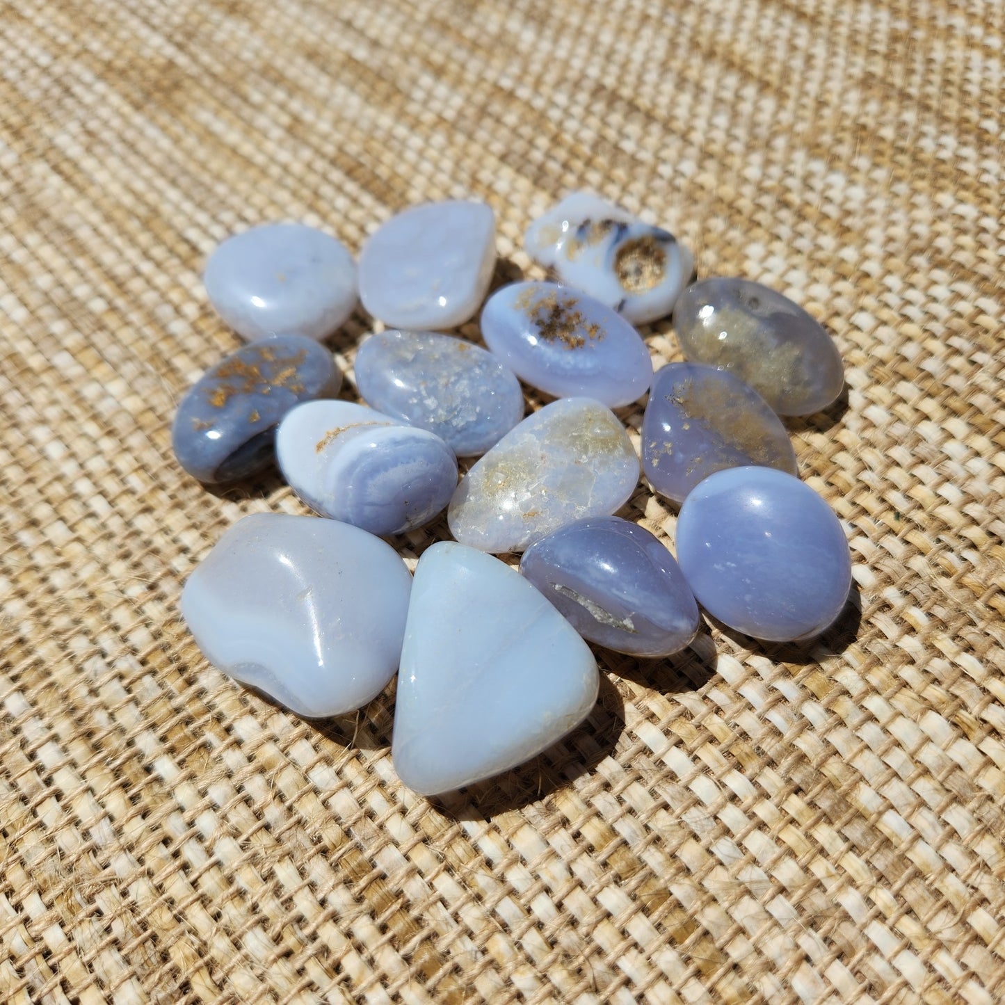 Blue Chalcedony Tumble