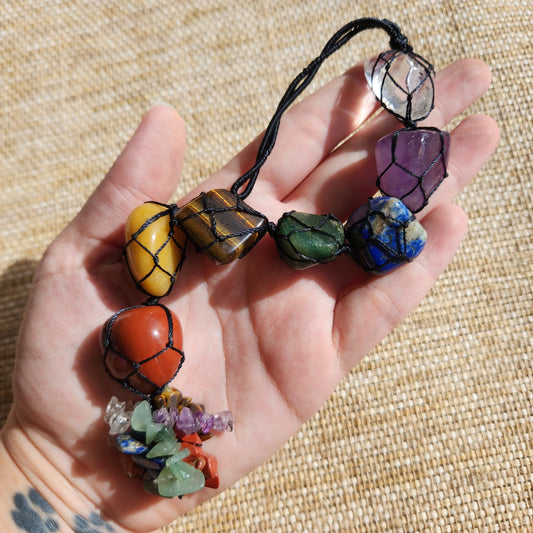 Chakra Macramé Hanger