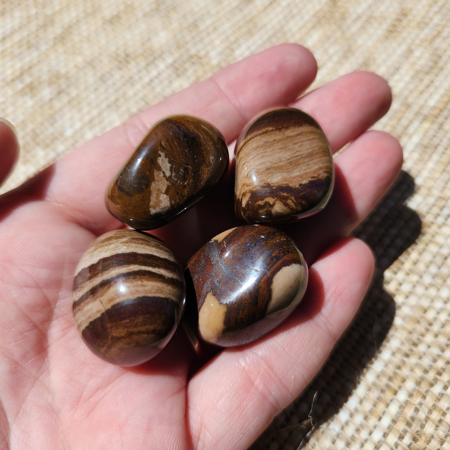 Chocolate Jasper Tumble