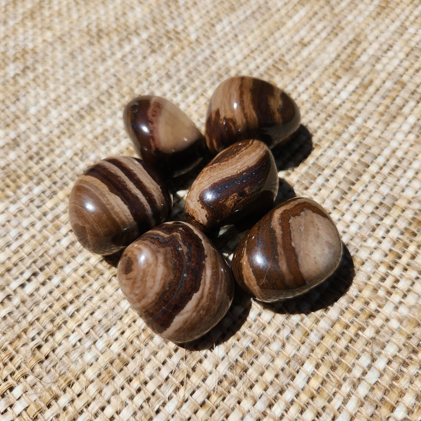 Chocolate Jasper Tumble