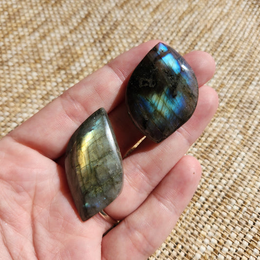 Labradorite Leaf Small