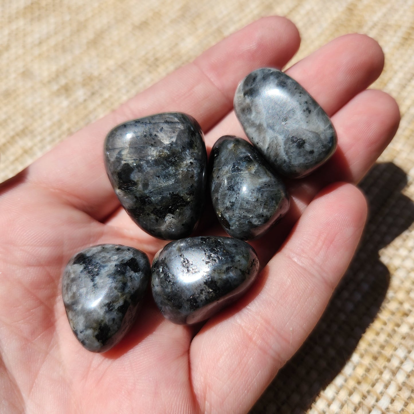 Larvikite Tumble