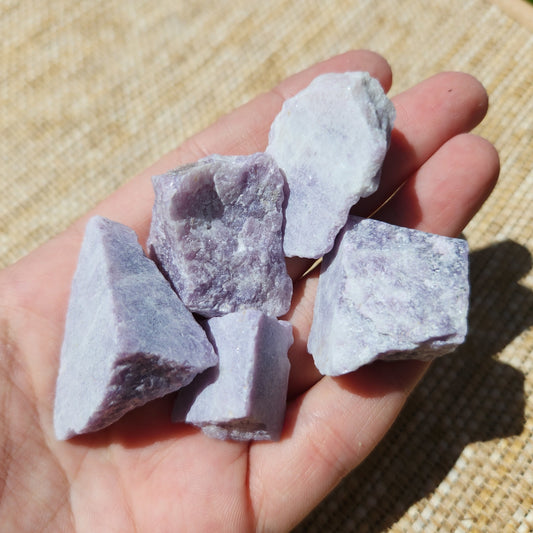 Lepidolite Rough