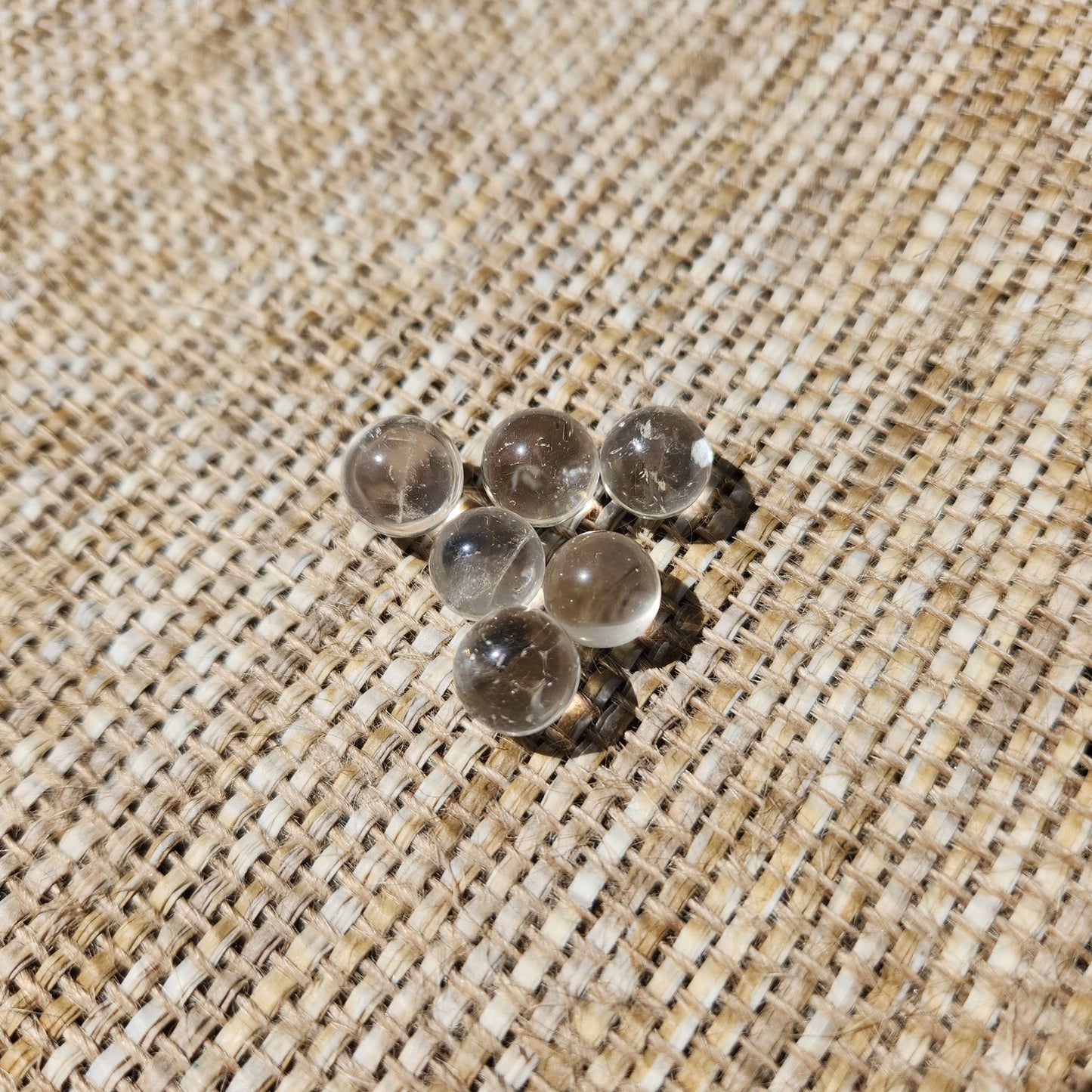 Micro Clear Quartz Sphere (Pack of 6)