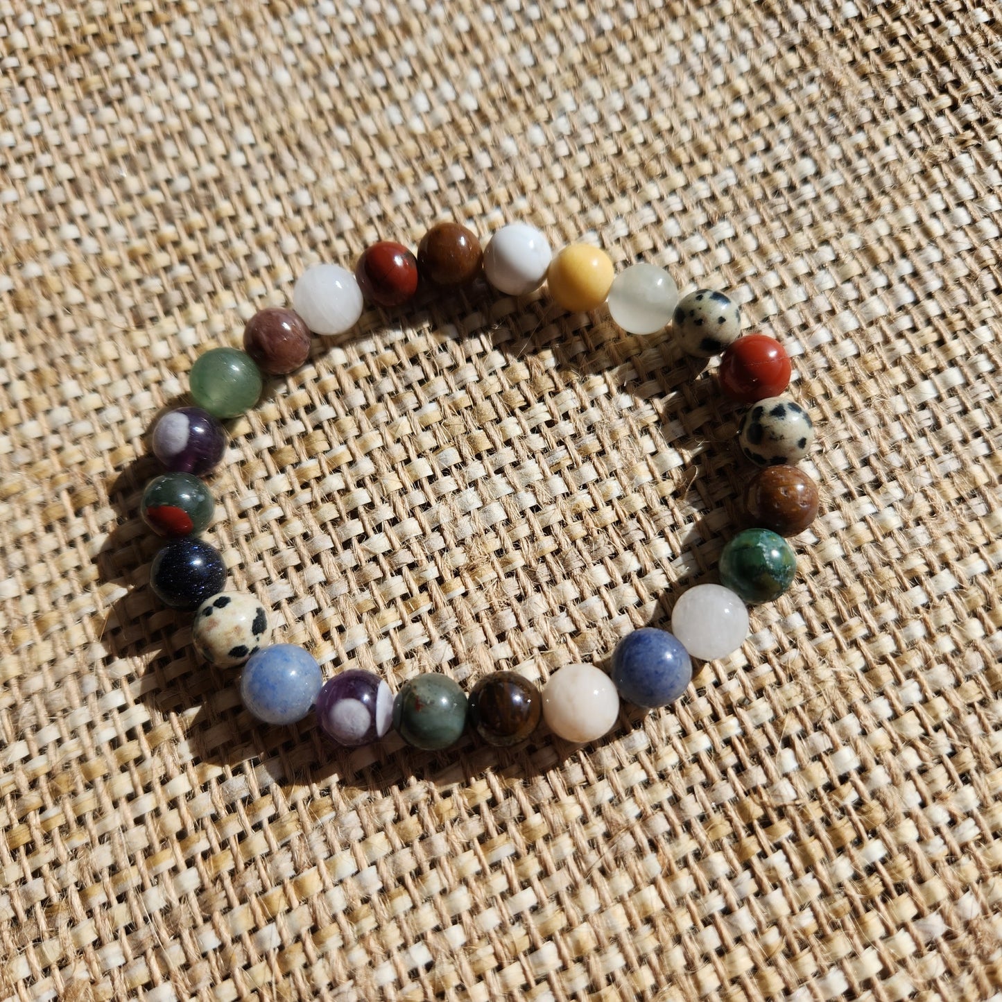 Mixed Stone Bracelet 8mm