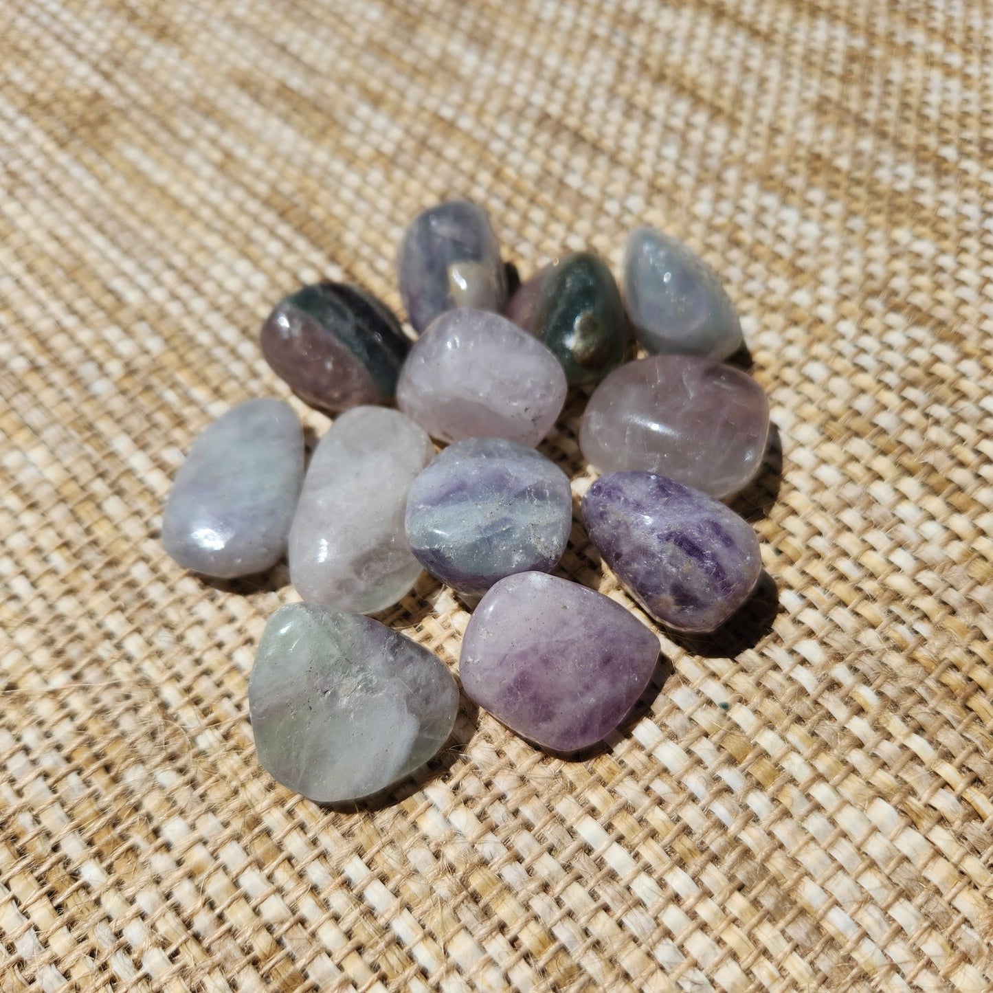 Rainbow Fluorite Tumble
