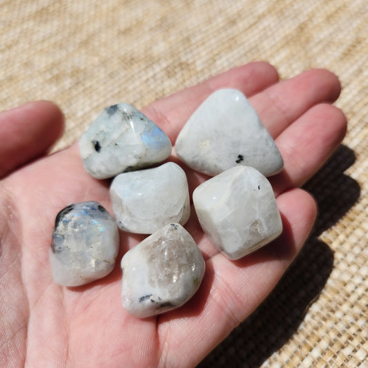 Rainbow Moonstone Tumble