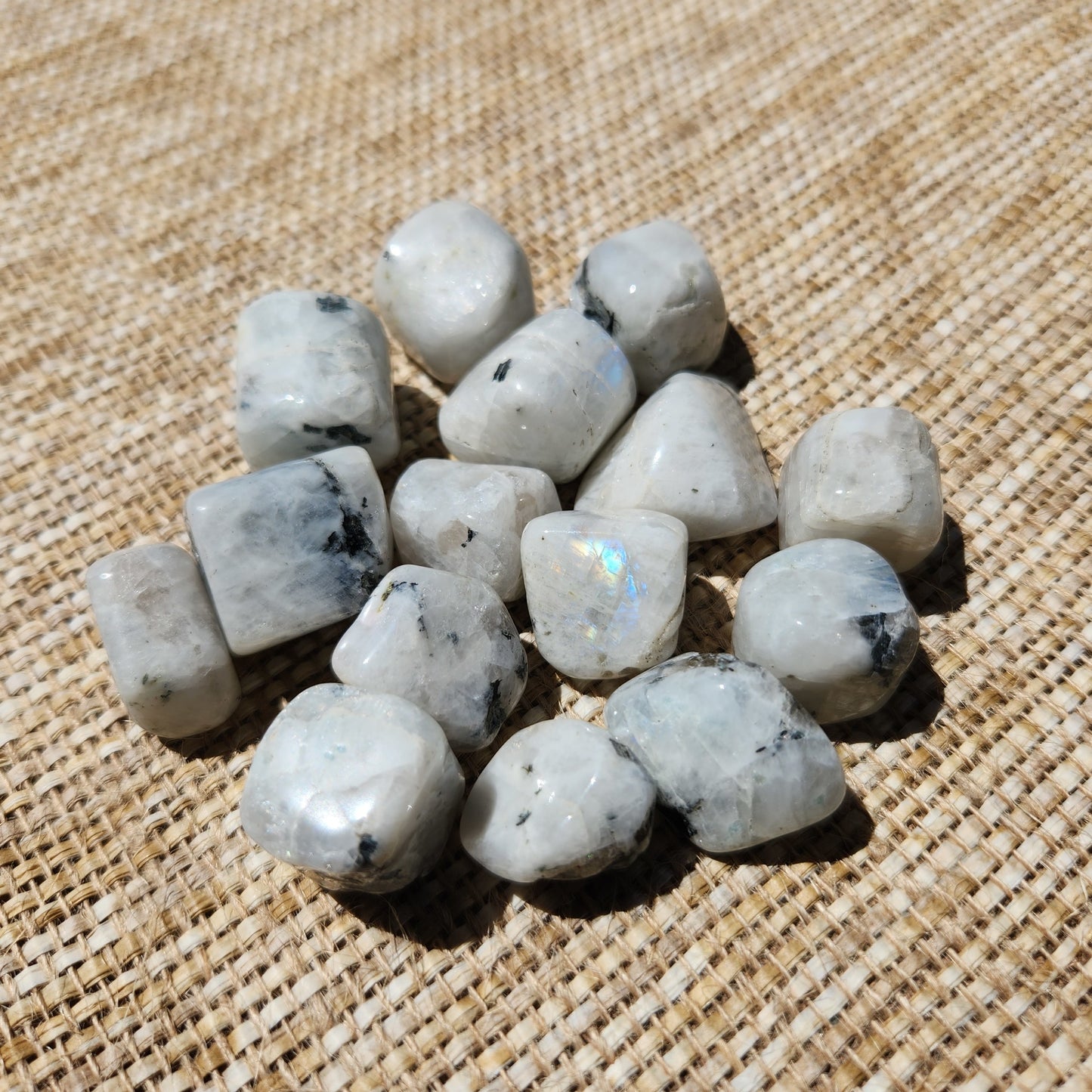 Rainbow Moonstone Tumble