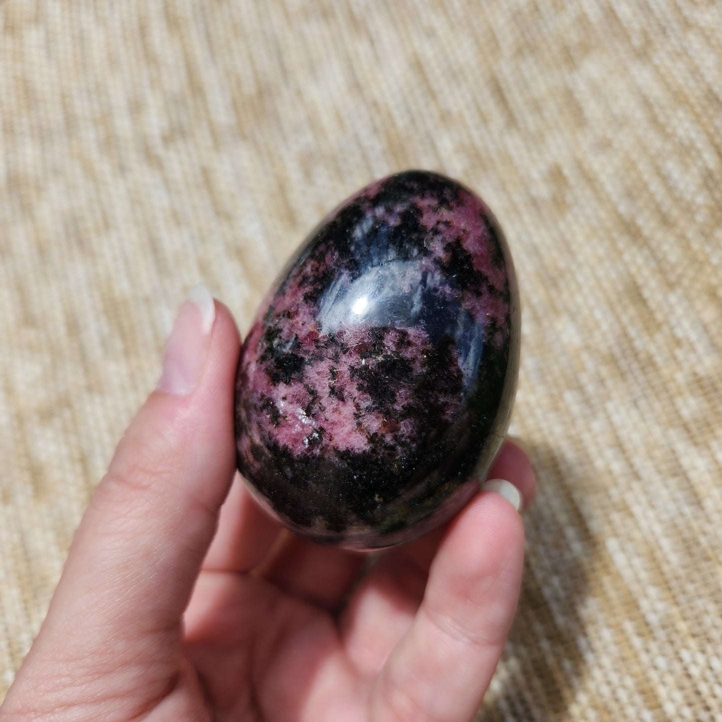 Rhodonite Egg 192g