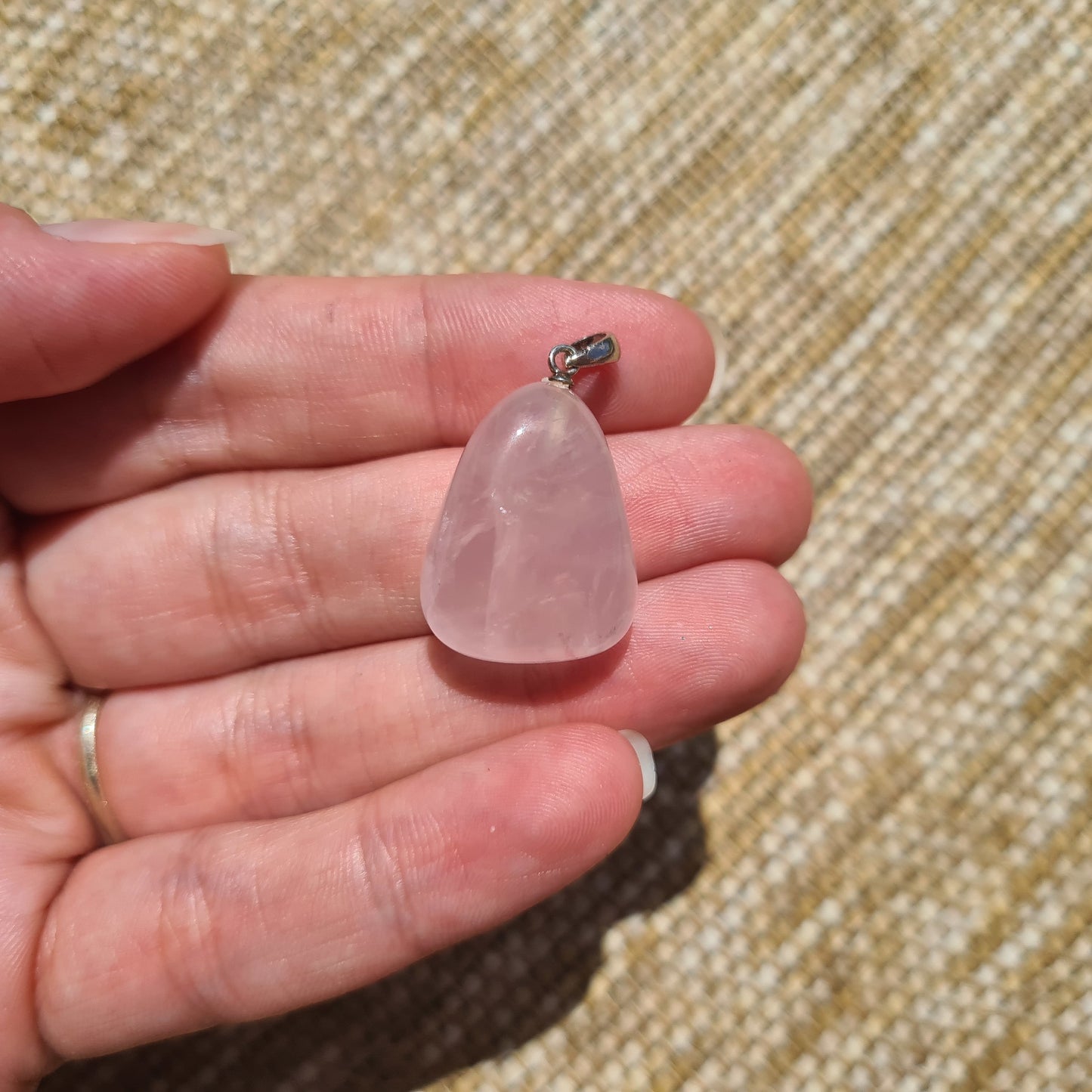 Rose Quartz Pendant