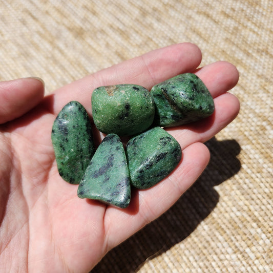 Ruby in Zoisite Tumble