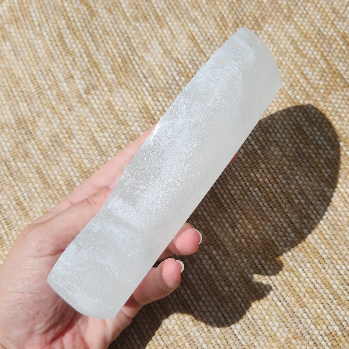 Selenite Bowl - Fish