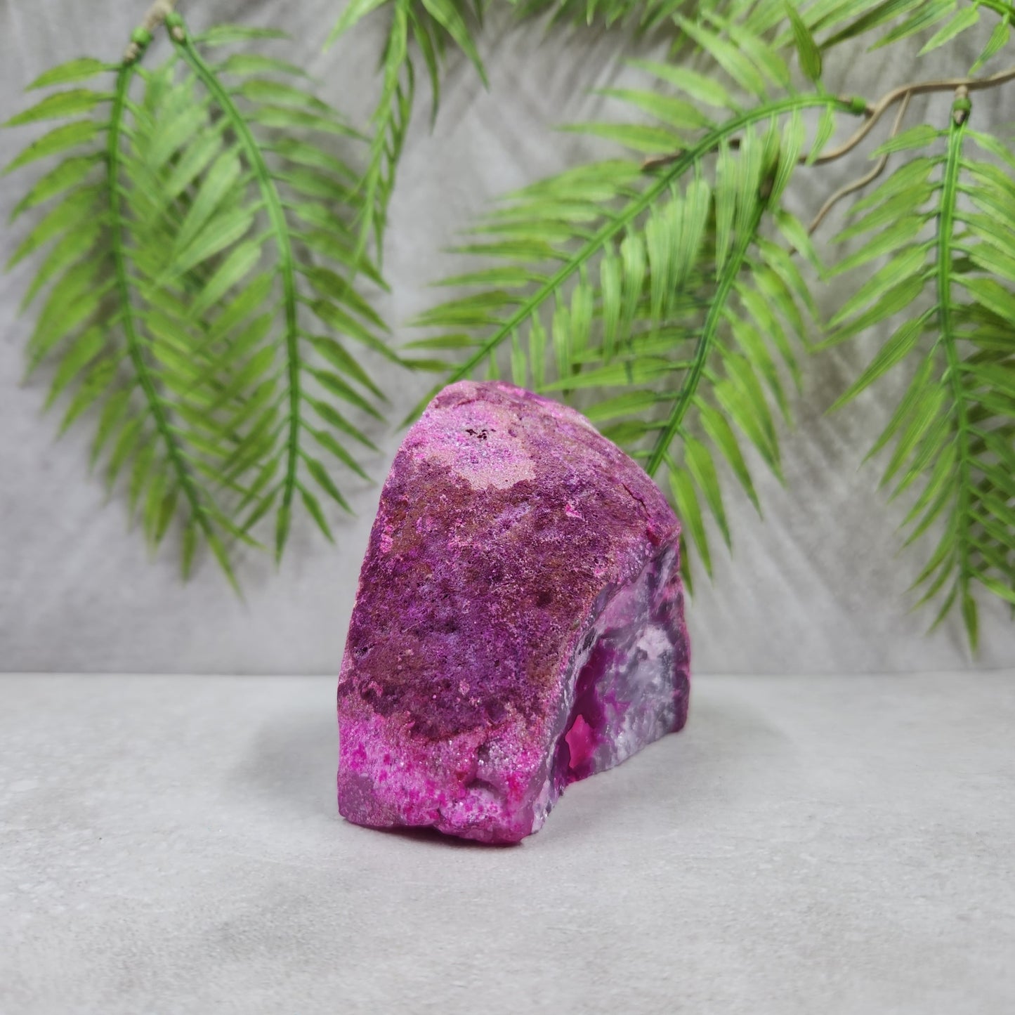 Agate Freeform 330g - Pink