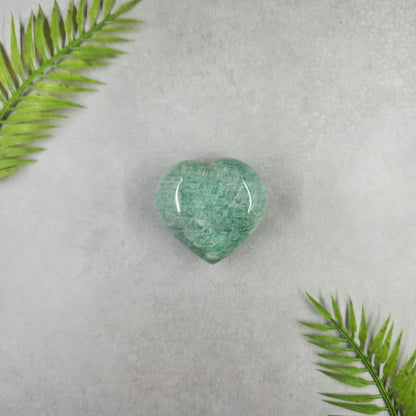 Amazonite Heart 90g