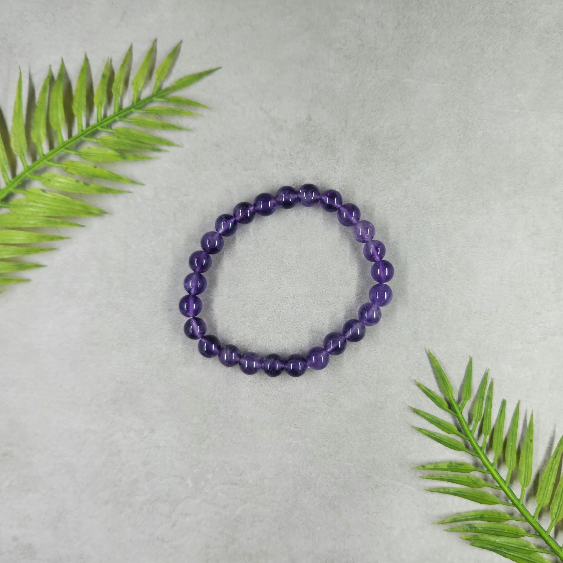 Amethyst Bracelet 8mm