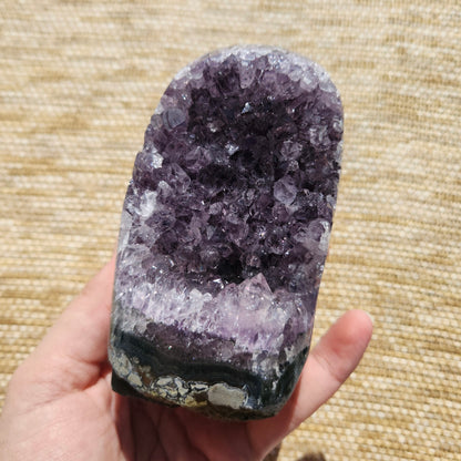 Amethyst Cluster Polished Edge 576g