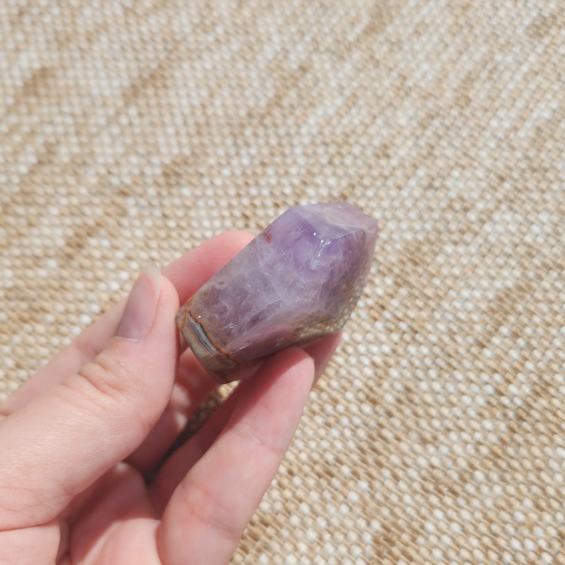 Amethyst + Crazy Lace Agate Freeform 59g