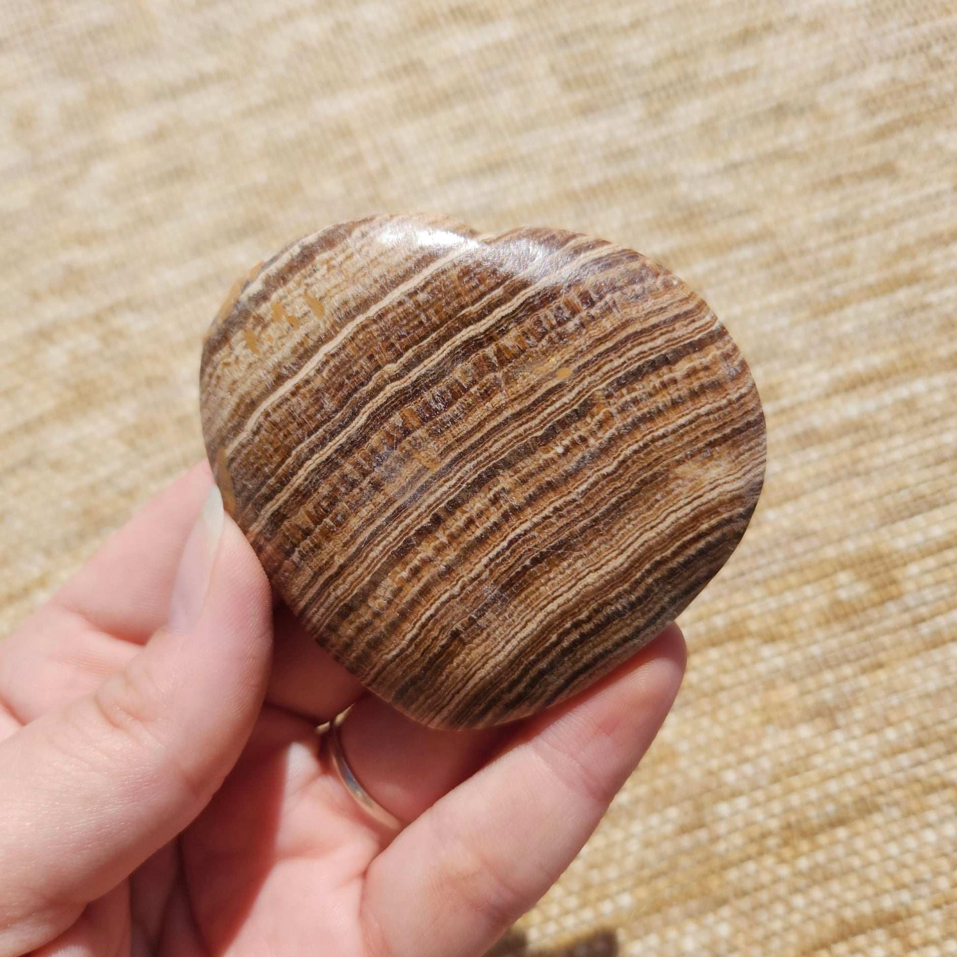 Aragonite Heart 83g